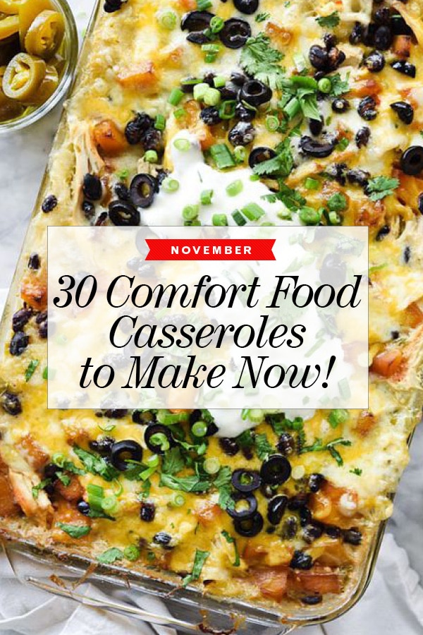 30 plats cuisinés faciles à préparer dès maintenant | foodiecrush.com #comfortfood #dinner #casserole #food #recipe