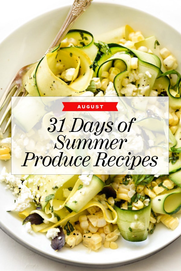 31 jours de recettes de fruits et légumes d'été à faire en juillet | foodiecrush.com