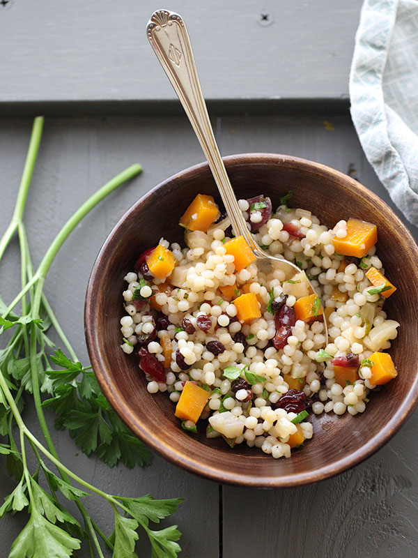 Salade de couscous d'automne | foodiecrush.com