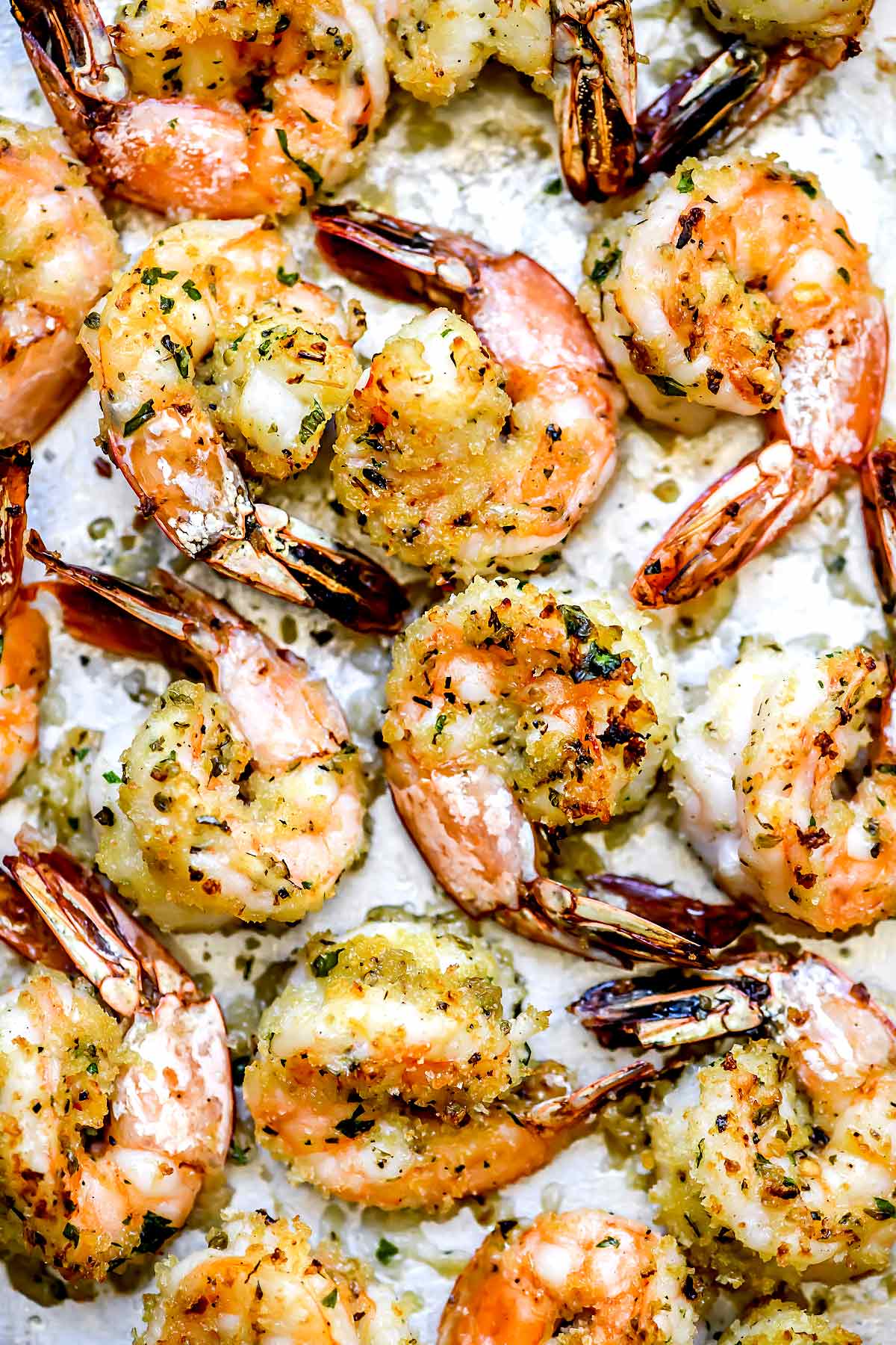 Crevettes à l'ail au four | foodiecrush.com