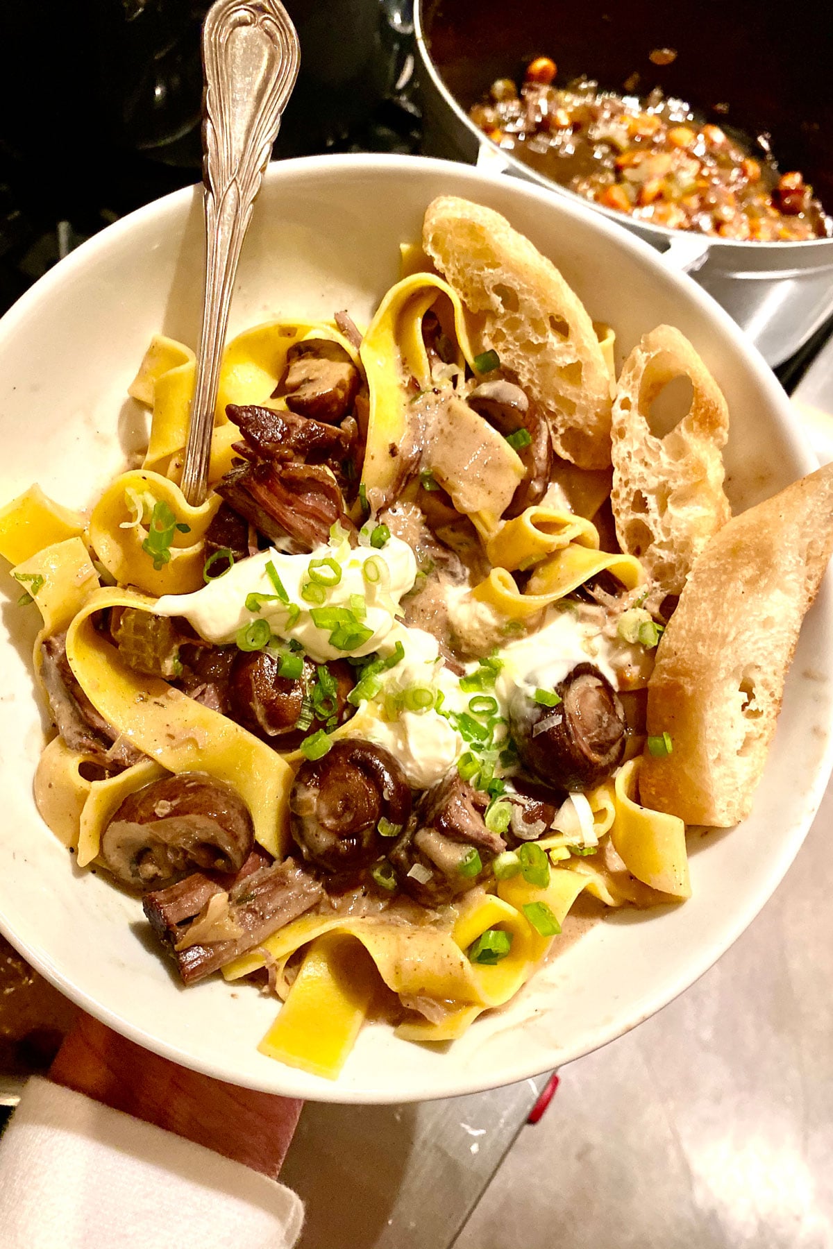 Bœuf Stroganoff foodiecrush.com