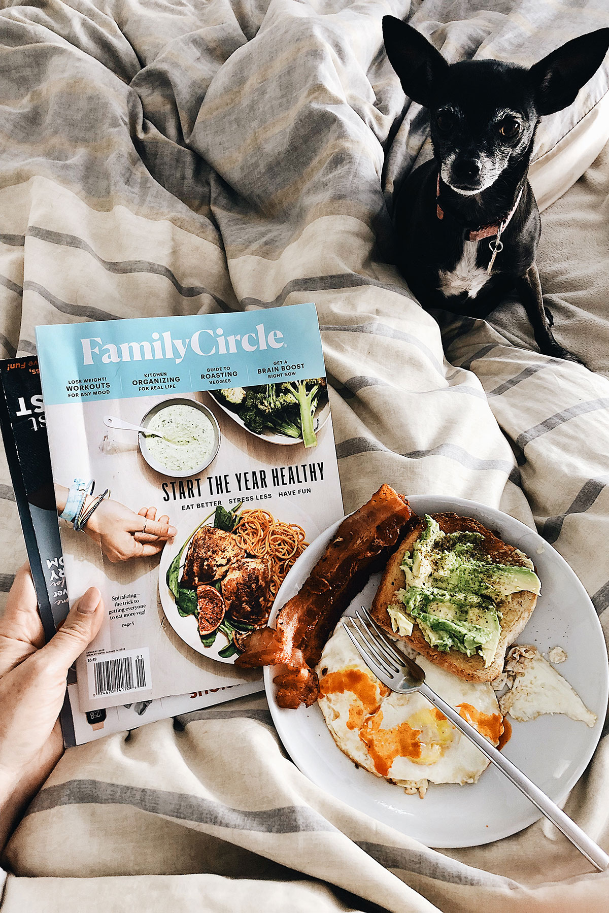 Petit déjeuner au lit foodiecrush.com