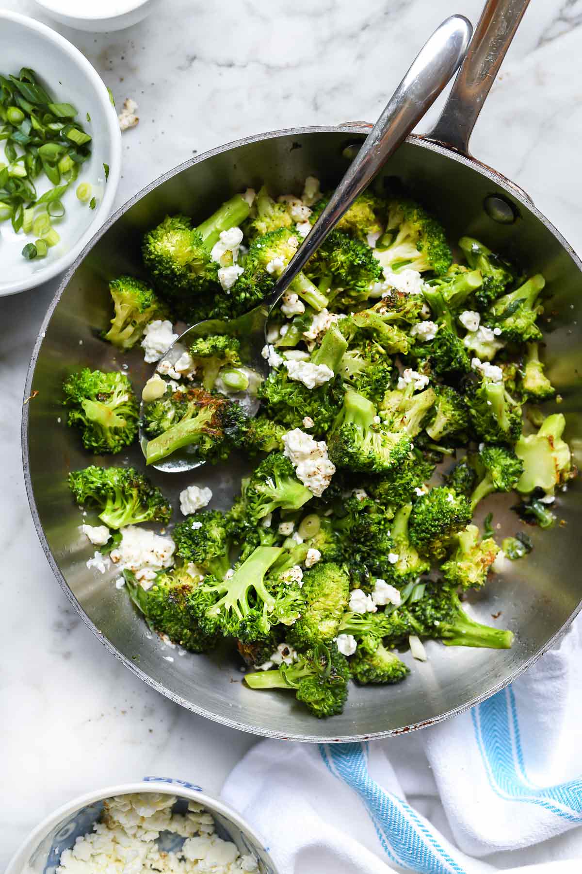 Brocoli à la feta | foodiecrush.com