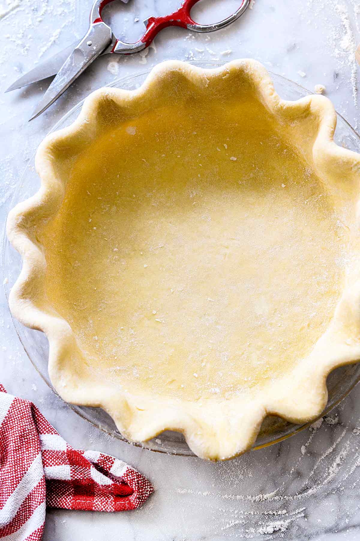 Croûte de tarte au beurre sans faute foodiecrush.com | #pie #recipes #crust #piecrust