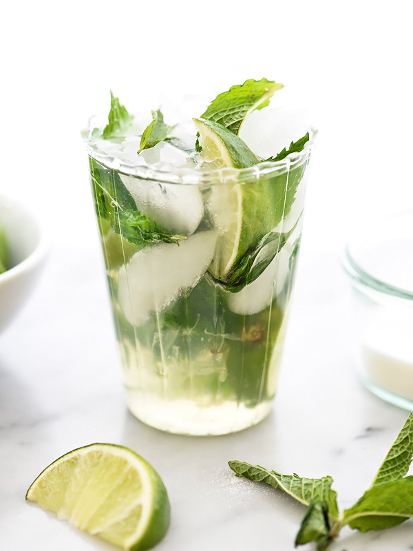 Mojito au champagne | foodiecrush.com