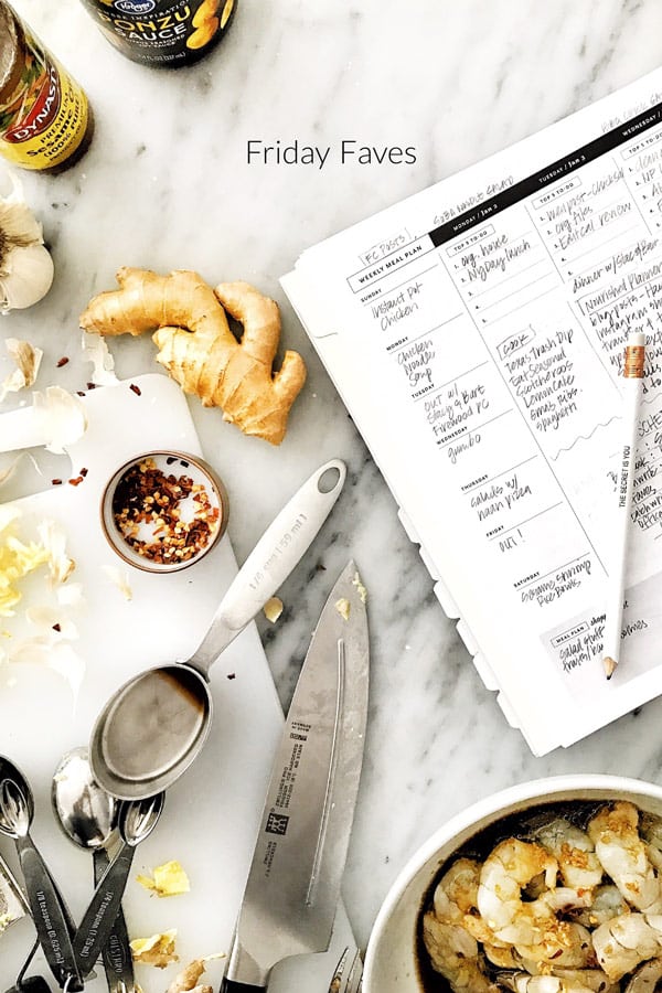 Friday Faves Nourished Planner | foodiecrush.com