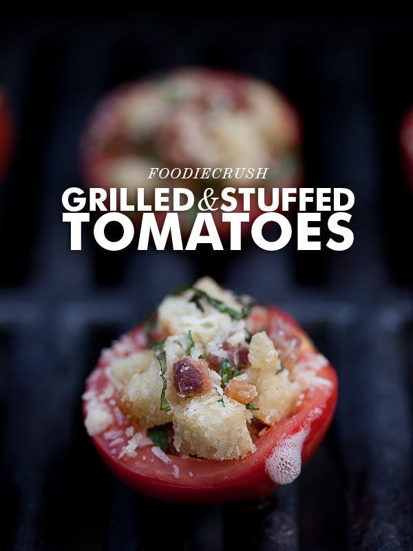 Tomates grillées et farcies de FoodieCrush