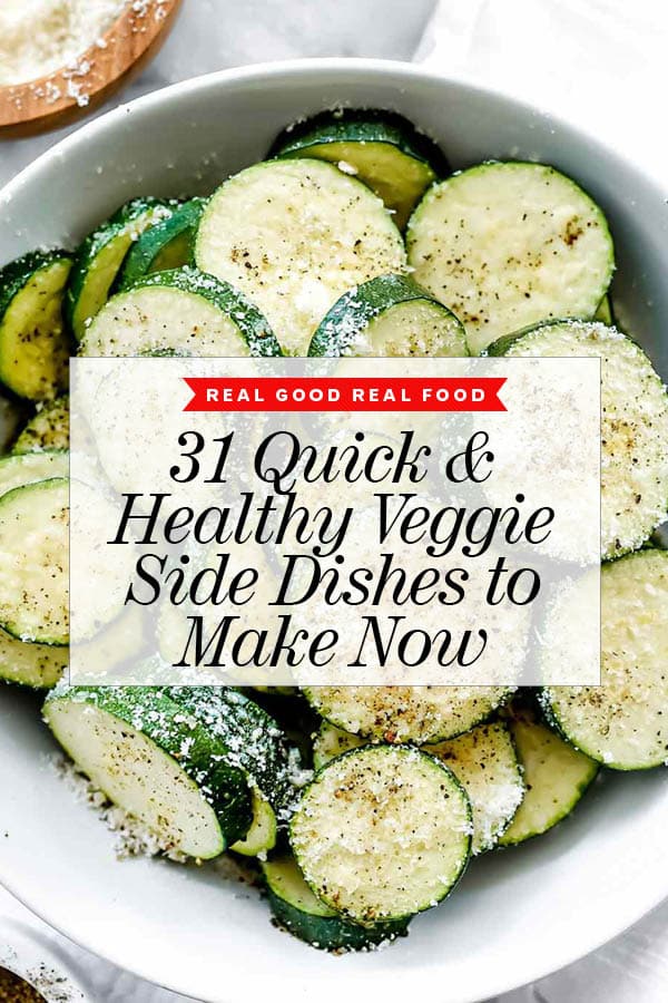 31 plats d'accompagnement végétariens rapides et sains à préparer dès maintenant foodiecrush.com #vegetables #sidedish #recipe