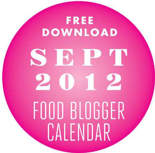 Calendrier des blogueurs culinaires 12 septembre