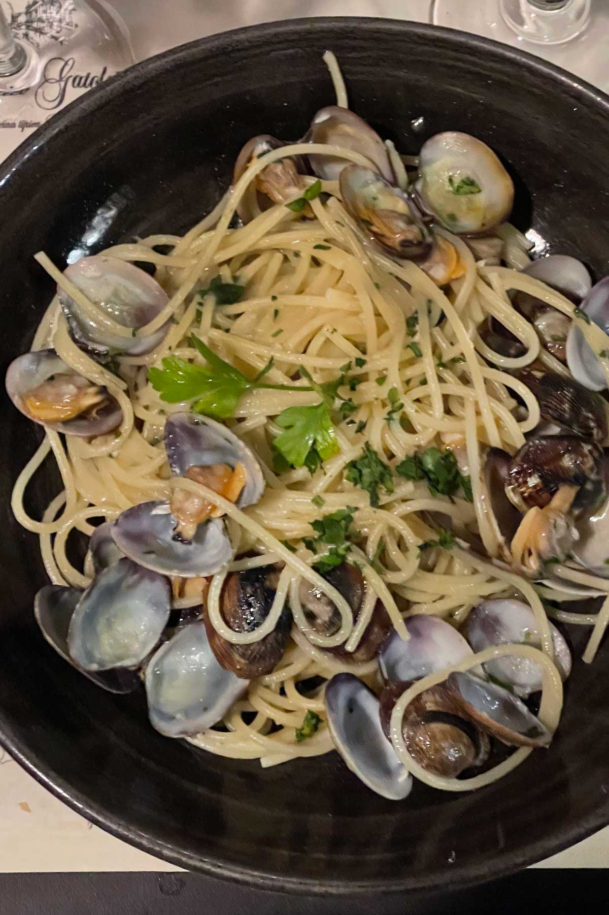 Linguine et palourdes foodiecrush.com