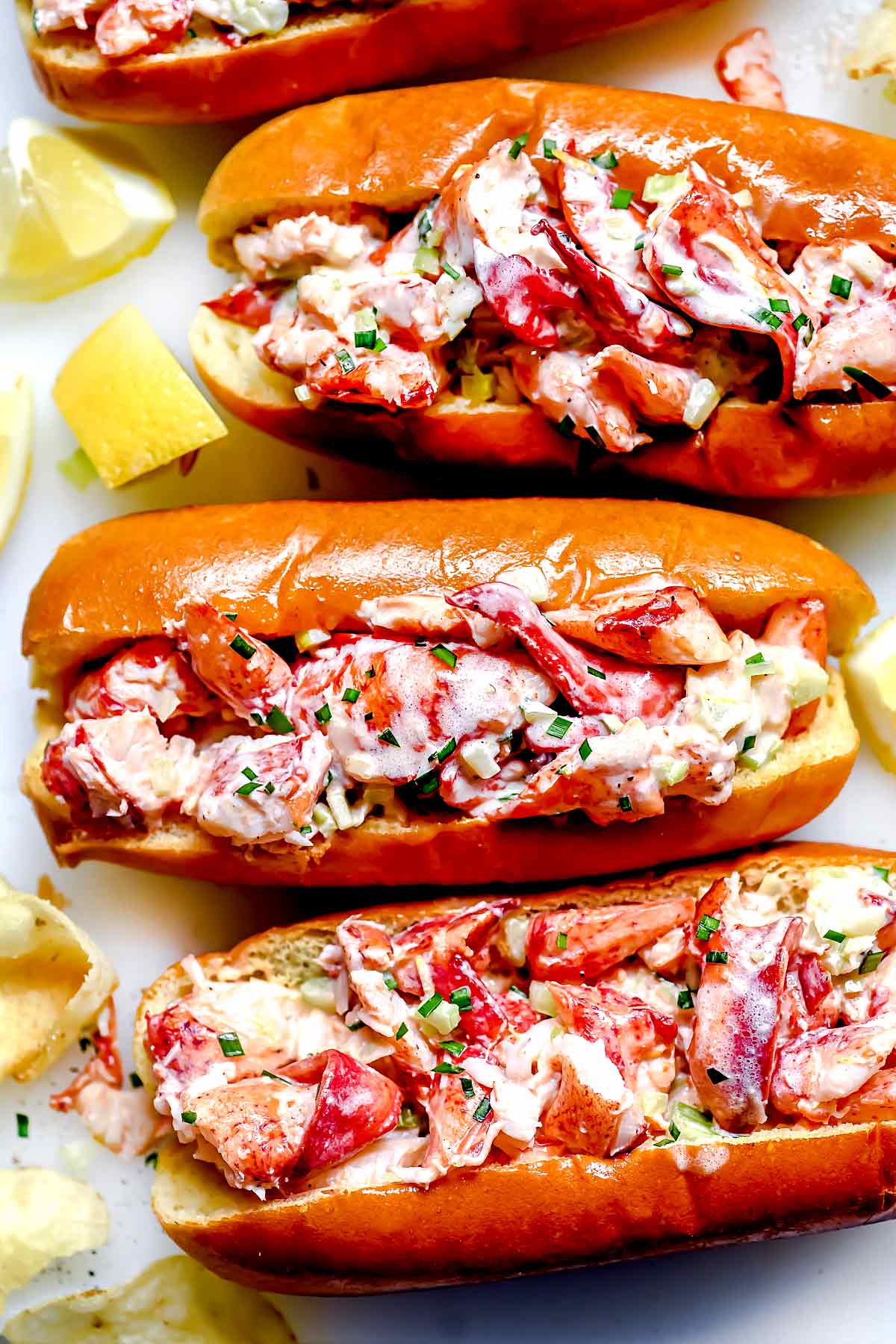 Rouleaux de homard | foodiecrush.com