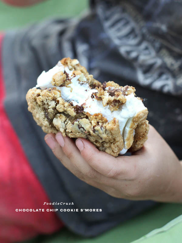 S'mores aux biscuits aux pépites de chocolat | foodiecrush.com