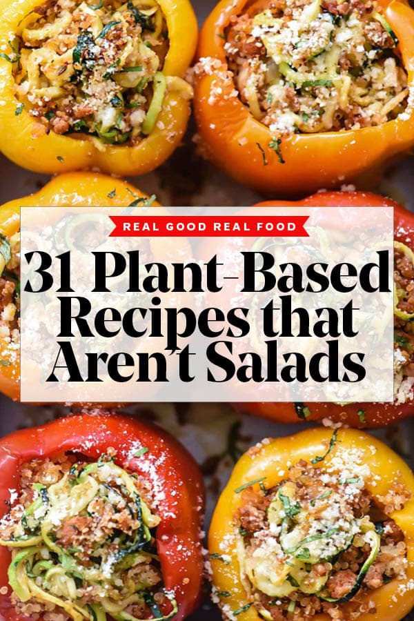 31 recettes à base de plantes qui ne sont pas des salades | foodiecrush.com #recipes #dinner
