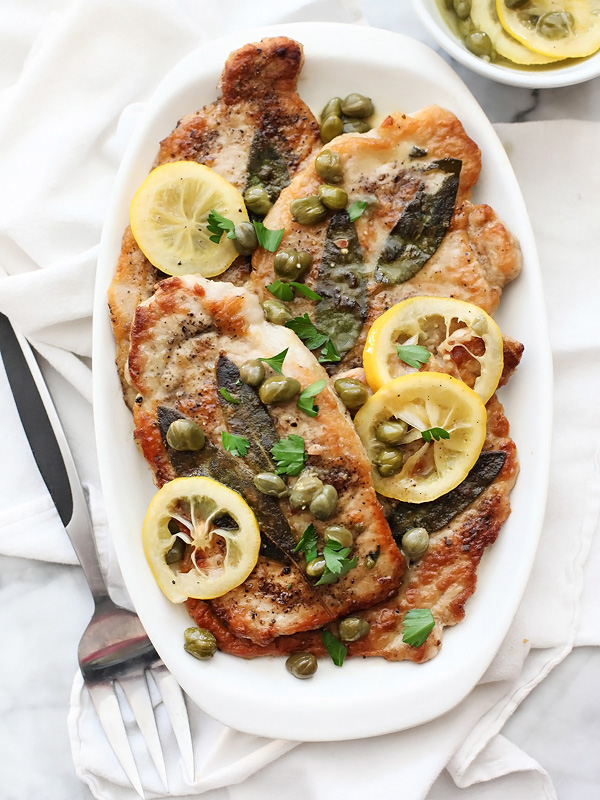 Scallopini de porc | foodiecrush.com