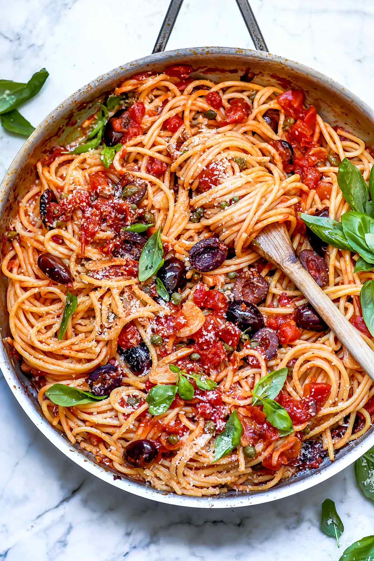 Pasta Puttanesca | foodiecrush.com