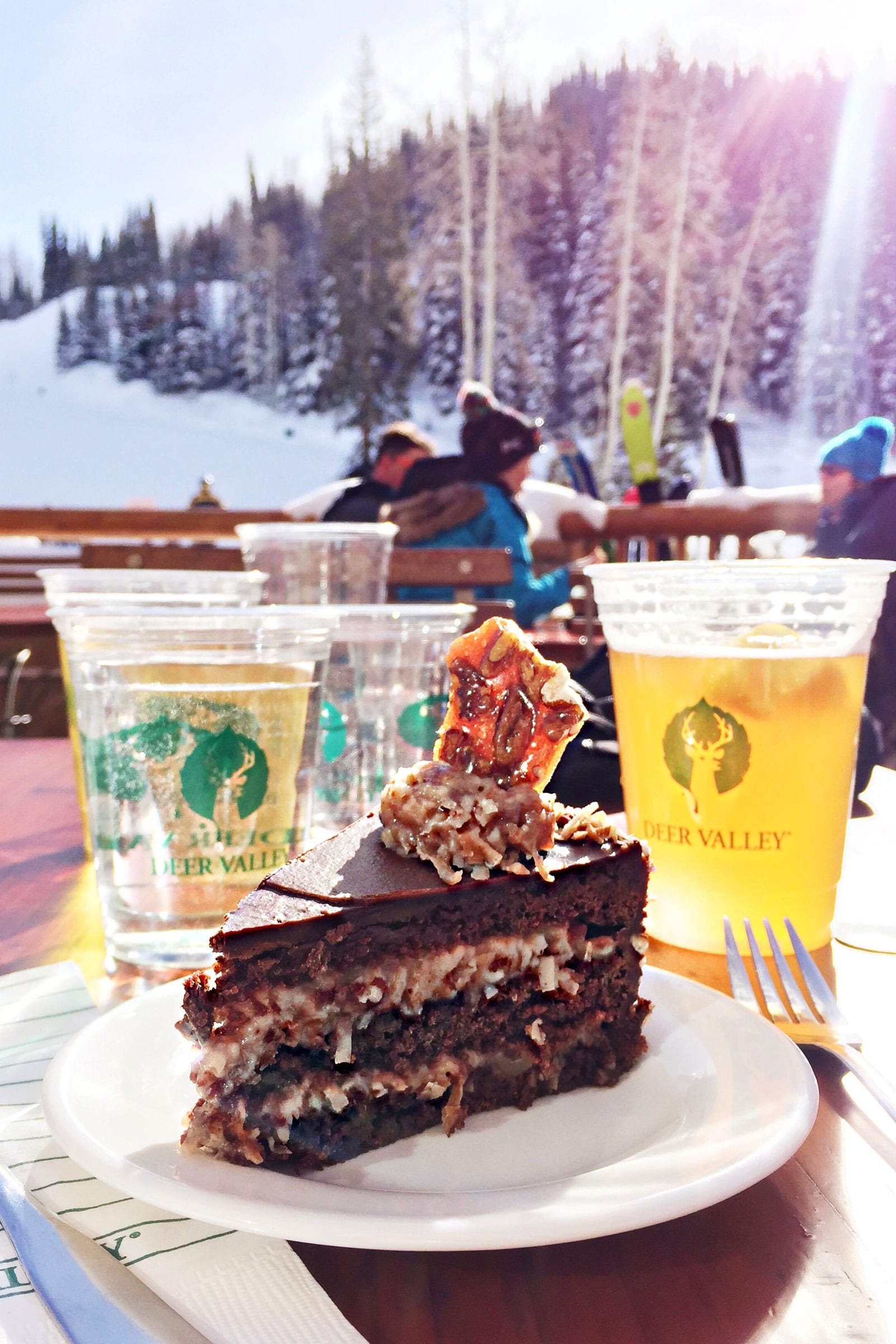 Gâteau au chocolat allemand Deer Valley Resort foodiecrush.com