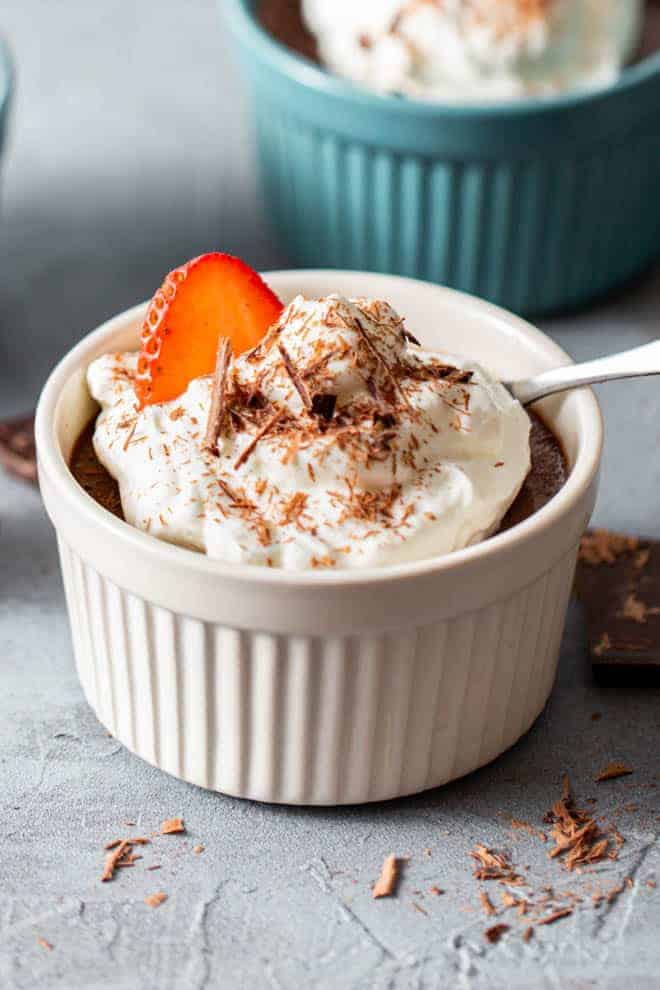 pot de crème au chocolat